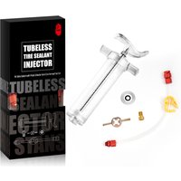 CHOOEE Bicycle Tubeless Sealant Syringe Mtb Road Bike Sealant Tubeless Injection Tool Cycling Injector Tire Fluid Repair Kit