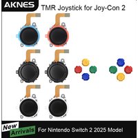 AKNES TMR Joystick for JoyCon 2 No Drifting Stick for Nintendo Swicth 2 2025 Model Game Console Repair Replacement and Upgrade