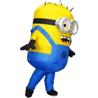 Strap Pants Robot Inflatable Clothing Mascot Parade Adult Character Cosplay Animal Birthday Halloween Party Event Plush Suit