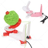 3D Printed Electric Yarn Winder for Crocheting Motor Drive Automatic Yarn Ball Winder Auto Yarn Cake Winder Yarn Organizing Tool