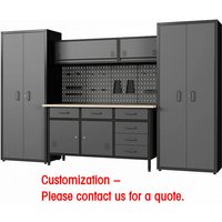 custom.Factory Wholesales Garage Cabinets Storage Heavy Duty Workbench Cabinet Garage Workshop Cabinets Set