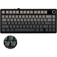 EPOMAKER X AULA F75 MAX Compact 75% Wired/BT5.0/2.4GHz Wireless Mechanical Gaming Keyboard with TFT Screen & Knob for PC/Mac