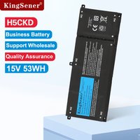 KingSener 53WH H5CKD Laptop Battery For DELL Inspiron 5408 5508 5509 5400 5406 7405 7500 7506 2-in-1 For DELL Latitude 3410 3510