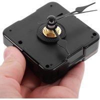 1 set Silent Wall Clock Movement Kit 10 12Cm Diy Small Mechanism Replacement Long Shaft Metal Parts Powered Clock Motor