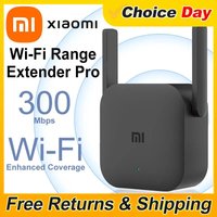 Xiaomi Repeater WiFi Pro Mi Amplifier 300M 2.4G Network Expander Router Power Extender Roteador 2 Antenna for Router Home Office
