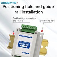 Industrial Grade DI+DO RS485 Serial Port I/O Networking Module CDEBYTE MA01 NEW Series Standard Modbus RTU Protocol Isolation