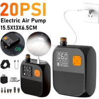Elektryczna pompka do desek SUP 25PSI, przenośna pompka elektryczna do SUP, akumulatorowa pompka elektryczna 2000mAh do kajaka, łodzi Inf R4Z9