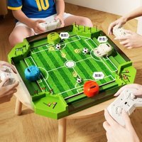 Four-person remote control table football table, parent-child battle educational toys, family party interactive table football