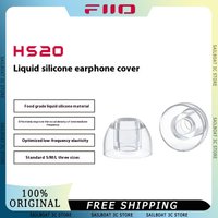 FiiO HS20 Liquid Silicone Earphone Cover Comfortable and Soft Earplug Cover Universal Ear Cap Custom HiFi Earbuds Accessories