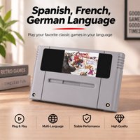 Chronoes Trigger Spanisch Französisch Deutsch Sprache für SNES 16-Bit Spielmodul USA/EUR Videospielkonsole