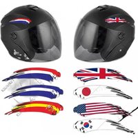 AliExpress NONE Reflective Motorcycle Stickers Decal Helmet Tank Logo Car Bike Laptop Flag Sticker for Yamaha KTM BMW Honda Aprilia