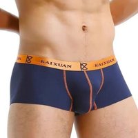 1PCS Men's Modal boxer Low Waist Sexy Lightweight, Comfortable Underwear, Vitality and Simplicity