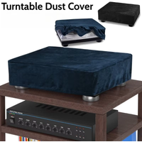 Turntable Dust Cover Vinyl Record Player Storage Cap Sleeve Foldable Dustproof Protective Cover for Audio-Technica AT-LP120XUSB