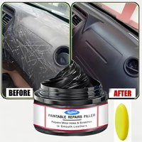 Car Interior Scratch Repair Cream Plastic Polishing Wax for Dashboard Trim,Restores Black Surfaces, Exterior Interior Repair