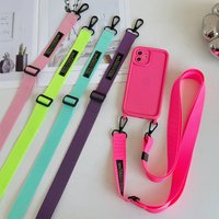 For Long Sturdy And Durable Phone Lanyard Adjustable Webbing Men's And Women's Diagonal Cross-chain Simple Camera No neck Trend