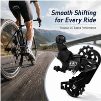 AliExpress pinmoap PINMOAP 1PC Bike Gear Derailleur Rear Bicycle Shifter Replacement Durable Transmission Accessory Fit Road Mountain Bike Repair