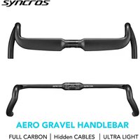 AliExpress syncros SYNCROS Upgraded Gravel Bike Carbon Handlebar Speed Road Handlebars Internal Cables Racing Bike Drop Bent Bar 31.8*360/380/400mm
