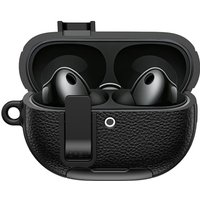 Earphone protective case for Huawei FreeBuds Pro 5 PU Leather Case with Phone Stand Switch Lock Headphones Shockproof Sleeve