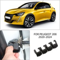 For Peugeot 208 E208 2020 2021 2022 2023 2024 2025 Door Limiting Cover Door Stopper 4Pcs Anti-Rust Case Protector Accessories