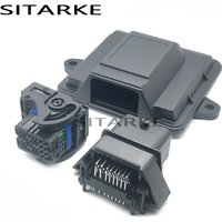 1 Set 32 Pin Way ECU Auto Plastic Enclosure Box Pcb Case Shell With Mating Male And Female Molex Connector Terminals