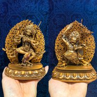 TOP Simhamukha DAKINI Armor Dharma protector 5A+buddha statue high quality buddhist altar HOME family temple worship