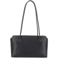 High-End Genuine Leather Cow Tote Bag Minimalist with Inner Zipper Pocket Large Capacity Handbag for Commuting Vintage Style