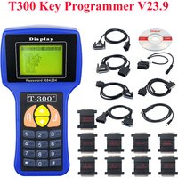 Professioneller T-300 Autoschlüsselprogrammierer V23.9 für Universal-Autos Wegfahrsperre Schlüsseldekorder T300 Schlüsselmesser Englisch/Spanisch