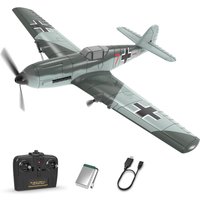 Volantexrc BF109 3CH RC Plane With Gyro Stabilizer 400MM Fixed Wing Low Battery and Over Range Alarm RTF Fighter Toys Boys image 3
