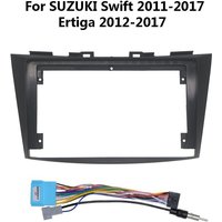 9 inch Car Radio Fascia For SUZUKI Swift / Ertiga Auto Stereo Install Dashboard Panel Mounting Bezel Faceplate Frame Kit