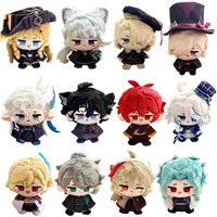 Genshin Impact Plush Toy Neuvillette Wriothesley Furina Soft Doll Zhongli Lynette Kaveh Al Haitham Backpack Pendant Fans Gifts