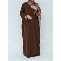 Muslim Maxi Dresses for Women Abaya Jalabiya Split Sleeve Eid Ramadan Morocco Dubai Kaftan Islam Vestidos Arab Long Robe 2025
