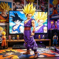 29cm/11.42in Anime Dragon Ball Figure Gohan Action Figures Pvc Statue Desktop Ornamen Collection Model Toys Gifts