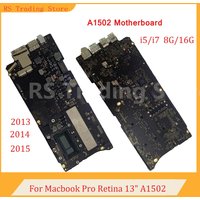 Original A1502 Motherboard For Macbook Pro Retina 13" A1502 Logic Board 820-3536-A 820-3476-A 820-4924-A 2013 2014 2015