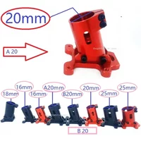 20 Degree Tilt Landing Gear Fixed Base 16mm/18mm/20mm/25mm Tripod Connection Seat f RC FPV Quadcopter UAV Plant Protection DIY