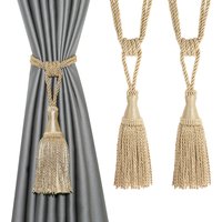 1Pc Tassel Curtain Tieback Home Decoration Curtain Holder Hanging Balls for Livingroom Bedroom Accessories Curtain Tie backs