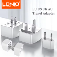 Mini All In One Universal Socket Outlet Travel Adapter plug converter Russia AU EU KR To US UK Power Plug Adapter Israel Brazil
