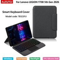 Keyboard Cover For Lenovo Legion Y700 5th Generation 8.8" inch 2026 TB323FU Gaming Tablet Protective Case TouchPad Backlight