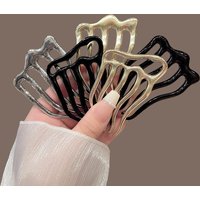 1pc Fashion Minimalist Metal Hair Comb Tones Non Slip Styling Perfect Effortless Daily Hairdos Sleek Minimalist Hair Accessories