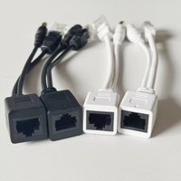 Passive POE Injector Passive Power Over Ethernet POE Adapter Cable Splitter RJ45 Injector 12-48v For IP Camera