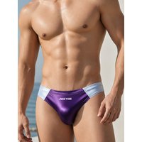 Low-Waist Sexy Men's Underwear Smooth Satin Breathable Thin Summer Youth Ice Silk Sports Briefs Comfortable Underpants
