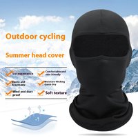 Motorcycle Balaclava Quick-drying Full Face Mask Anti-UV Motocross Motobike Racing Helmet Liner Windproof Scarf MTB Headgear Men