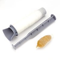 1pc, PVA Mesh Refill for Carp Fishing, Water Soluble PVA Mesh Tube for Bait Bags & Carp Rigs, Available in 18mm 25mm 37mm