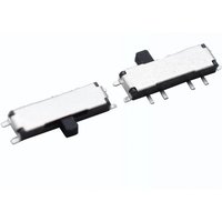 MSK13C02 Eight pin Three speed toggle switch,SMT horizontal micro side switch,high-temperature resistant toy sliding switch