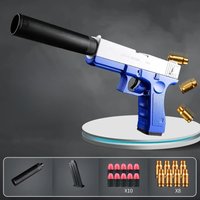 Desert Eagle Soft Bullet Toy Gun Shell Ejection Foam Darts Airsoft Pistol With Shooting Game Paintballs For Kids Adult Gift