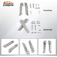 for YAMAHA Front Footrest Foot Rear Peg Motorcycle Aluminum Foot Rests Pedal for YZF R1 R6 R125 R25 R3 MT125 MT03 MT09 MT10