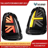 07-13 Mini R Series 2th Gen(R56 R57 R58 R59) Vland LED Tail Lights With Amber Sequential Turn Signal