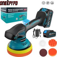 8 Gears Electric Car Polisher Machine Auto Polishing Machine Adjustable Speed Sanding Waxing Tools For Makita 18v Battery