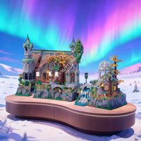 9821pcs MOC Rivendell BASE UPGRADE VERSION Hobbit Lord Rings The Model Building Blocks Festival Gifts Construction Toy Birthday