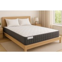 Memory Foam Hybrid Mattress - Single 3ft, Double 4ft6, King 5ft, 6ft (Single)