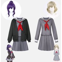 Project Sekai Colorful Stage Feat Asahina Mafuyu Azusawa Kohane Cosplay Costume Wig Anime Uniforms Halloween Party Outfits